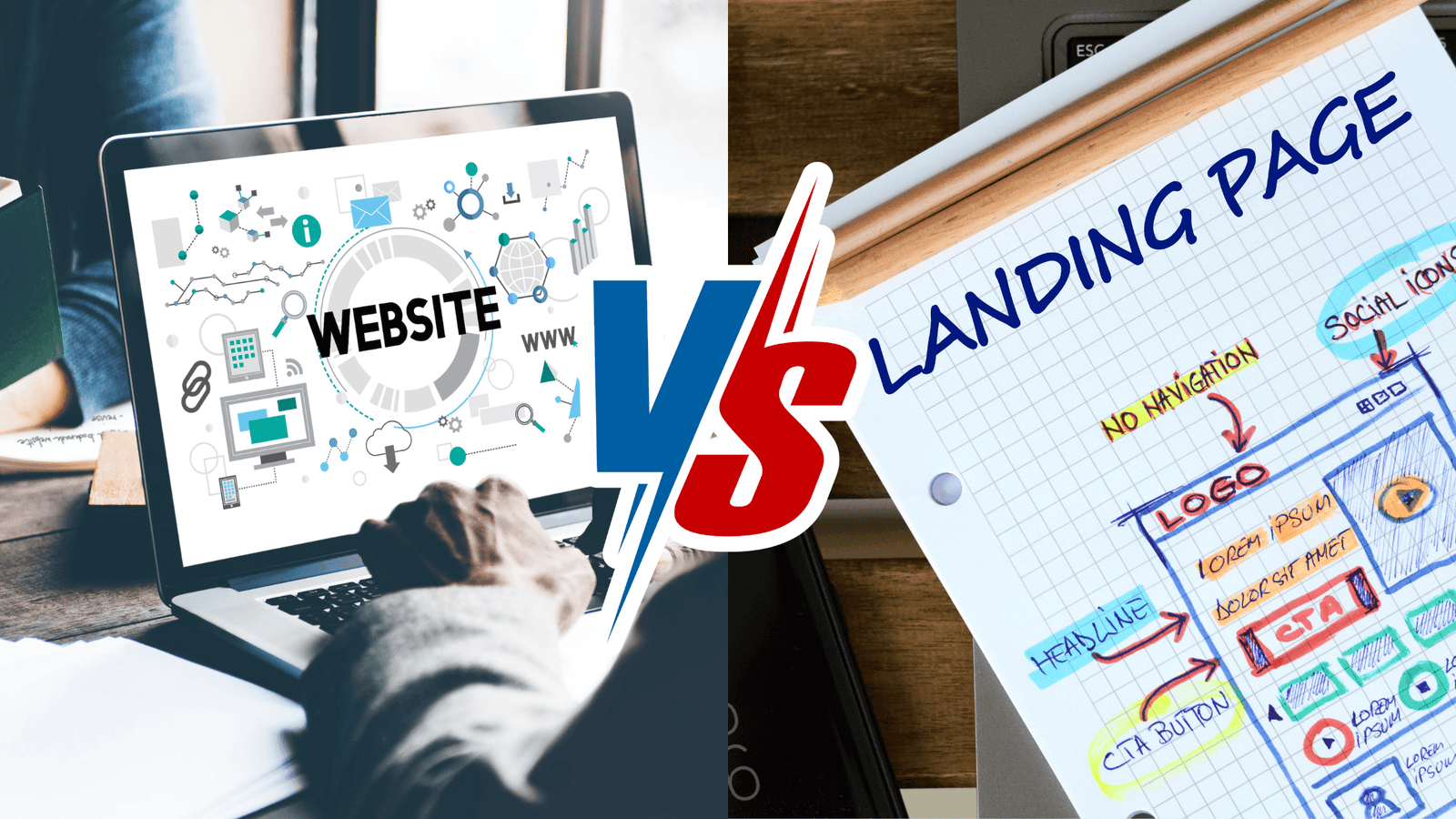 Diferencias entre un Sitio Web y una Landing Page: ¿Cuál Es el Mejor Para Ti?